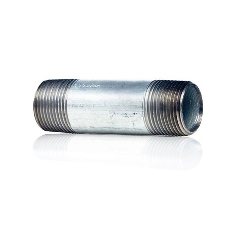 Thrifco Plumbing 3/8 Inch x 5-1/2 Inch Galvanized Nipple 9219091